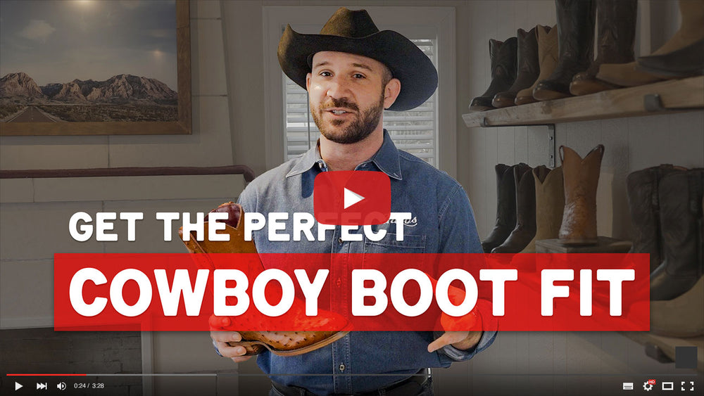 Chisos cowboy boot fit video